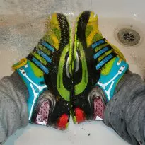 Adidas snow shoes clean up
